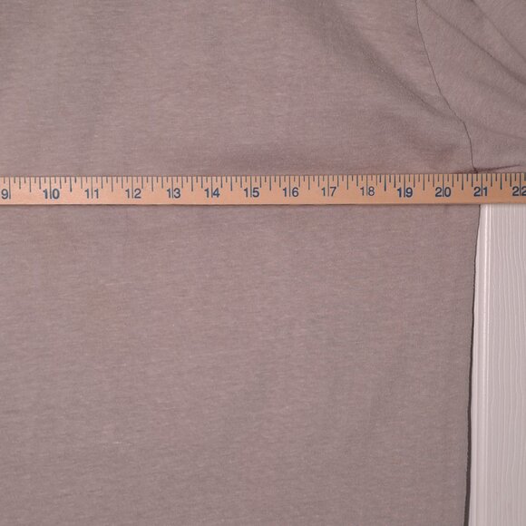 VINTAGE Sh*t Happens When You Party Naked USED V-Neck Shirt (XL, Tan, Humor) - Picture 6 of 10